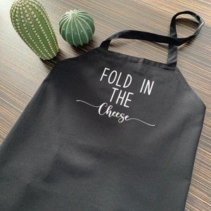 Fold in the Cheese Apron, Funny quote apron